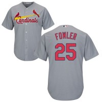 St.Louis Cardinals #25 Dexter Fowler Grey Cool Base Stitched Youth MLB Jersey