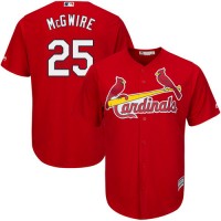St.Louis Cardinals #25 Mark McGwire Red Cool Base Stitched Youth MLB Jersey