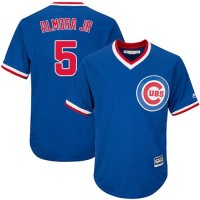 Chicago Cubs #5 Albert Almora Jr. Blue Cooperstown Stitched Youth MLB Jersey