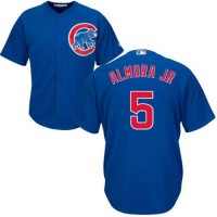 Chicago Cubs #5 Albert Almora Jr. Blue Alternate Stitched Youth MLB Jersey