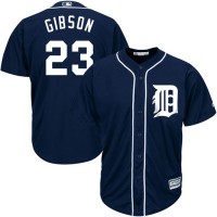 Detroit Tigers #23 Kirk Gibson Navy Blue Cool Base Stitched Youth MLB Jersey