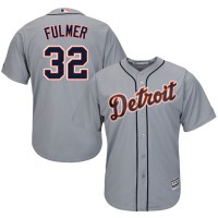 Detroit Tigers #32 Michael Fulmer Grey Cool Base Stitched Youth MLB Jersey