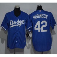 Los Angeles Dodgers #42 Jackie Robinson Blue Cool Base Stitched Youth MLB Jersey