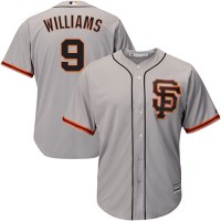 San Francisco Giants #9 Matt Williams Grey Road 2 Cool Base Stitched Youth MLB Jersey