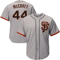 San Francisco Giants #44 Willie McCovey Grey Road 2 Cool Base Stitched Youth MLB Jersey