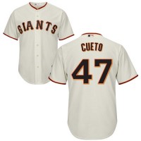 San Francisco Giants #47 Johnny Cueto Cream Cool Base Stitched Youth MLB Jersey
