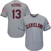 Cleveland Guardians #13 Omar Vizquel Grey Road Stitched Youth MLB Jersey