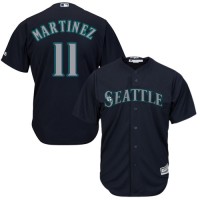 Seattle Mariners #11 Edgar Martinez Navy Blue Cool Base Stitched Youth MLB Jersey