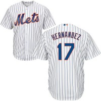 New York Mets #17 Keith Hernandez White(Blue Strip) Cool Base Stitched Youth MLB Jersey