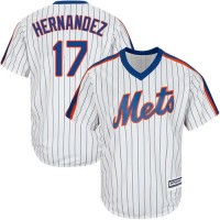 New York Mets #17 Keith Hernandez White(Blue Strip) Alternate Cool Base Stitched Youth MLB Jersey