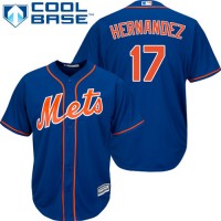 New York Mets #17 Keith Hernandez Blue Cool Base Stitched Youth MLB Jersey