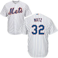 New York Mets #32 Steven Matz White(Blue Strip) Cool Base Stitched Youth MLB Jersey