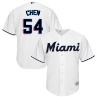 Miami Marlins #54 Wei-Yin Chen White Cool Base Stitched Youth MLB Jersey