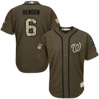 Washington Nationals #6 Anthony Rendon Green Salute to Service Stitched Youth MLB Jersey