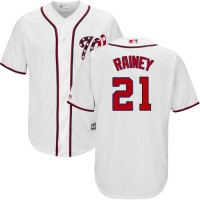Washington Nationals #21 Tanner Rainey White New Cool Base Stitched Youth MLB Jersey