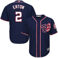 Washington Nationals #2 Adam Eaton Navy Blue Cool Base Stitched Youth MLB Jersey