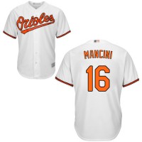 Baltimore Orioles #16 Trey Mancini White Cool Base Stitched Youth MLB Jersey