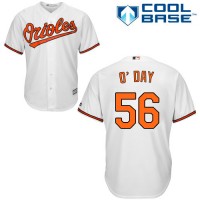 Baltimore Orioles #56 Darren O'Day White Cool Base Stitched Youth MLB Jersey