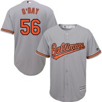 Baltimore Orioles #56 Darren O'Day Grey Cool Base Stitched Youth MLB Jersey