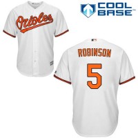 Baltimore Orioles #5 Brooks Robinson White Cool Base Stitched Youth MLB Jersey