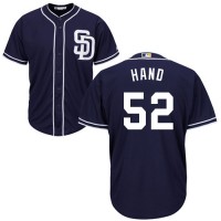 San Diego Padres #52 Brad Hand Navy blue Cool Base Stitched Youth MLB Jersey