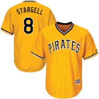 Pittsburgh Pirates #8 Willie Stargell Gold Cool Base Stitched Youth MLB Jersey