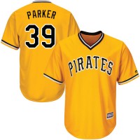 Pittsburgh Pirates #39 Dave Parker Gold Cool Base Stitched Youth MLB Jersey