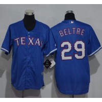 Texas Rangers #29 Adrian Beltre Blue Cool Base Stitched Youth MLB Jersey