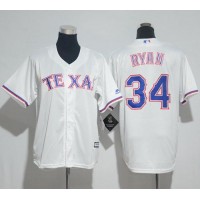 Texas Rangers #34 Nolan Ryan White Cool Base Stitched Youth MLB Jersey