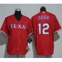 Texas Rangers #12 Rougned Odor Red Cool Base Stitched Youth MLB Jersey