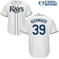 Tampa Bay Rays #39 Kevin Kiermaier White Cool Base Stitched Youth MLB Jersey