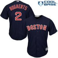 Boston Red Sox #2 Xander Bogaerts Navy Blue Cool Base Stitched Youth MLB Jersey