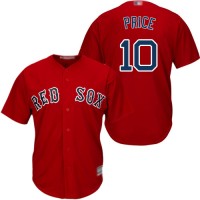 Boston Red Sox #10 David Price Red Cool Base Stitched Youth MLB Jersey