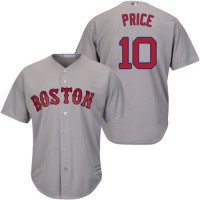 Boston Red Sox #10 David Price Grey Cool Base Stitched Youth MLB Jersey