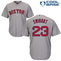 Boston Red Sox #23 Blake Swihart Grey Cool Base Stitched Youth MLB Jersey
