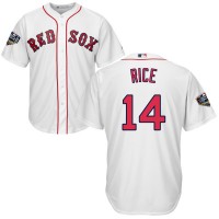 Boston Red Sox #14 Jim Rice White Cool Base 2018 World Series Stitched Youth MLB Jersey