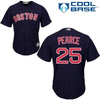 Boston Red Sox #25 Steve Pearce Navy Blue Cool Base Stitched Youth MLB Jersey