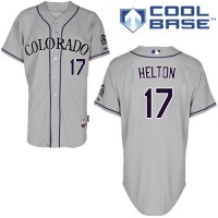 Colorado Rockies #17 Todd Helton Grey Cool Base Stitched Youth MLB Jersey