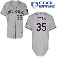 Colorado Rockies #35 Chad Bettis Grey Cool Base Stitched Youth MLB Jersey