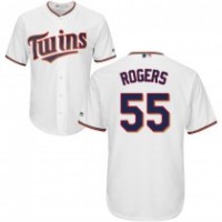 Minnesota Twins #55 Taylor Rogers White Cool Base Stitched Youth MLB Jersey