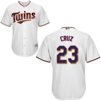 Minnesota Twins #23 Nelson Cruz White Cool Base Stitched Youth MLB Jersey