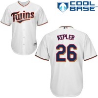 Minnesota Twins #26 Max Kepler White Cool Base Stitched Youth MLB Jersey