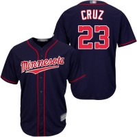 Minnesota Twins #23 Nelson Cruz Navy blue Cool Base Stitched Youth MLB Jersey