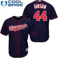 Minnesota Twins #44 Kyle Gibson Navy Blue Cool Base Stitched Youth MLB Jersey