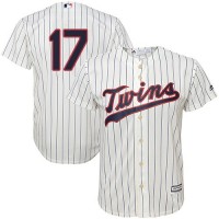 Minnesota Twins #17 Jose Berrios Cream Strip Cool Base Stitched Youth MLB Jersey