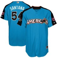 Minnesota Twins #54 Ervin Santana Blue 2017 All-Star American League Stitched Youth MLB Jersey
