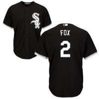 Chicago White Sox #2 Nellie Fox Black Alternate Cool Base Stitched Youth MLB Jersey