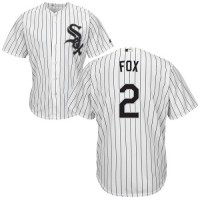 Chicago White Sox #2 Nellie Fox White(Black Strip) Home Cool Base Stitched Youth MLB Jersey