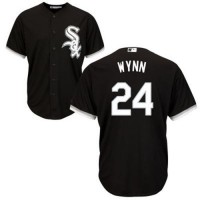 Chicago White Sox #24 Early Wynn Black Alternate Cool Base Stitched Youth MLB Jersey