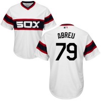 Chicago White Sox #79 Jose Abreu White Alternate Home Cool Base Stitched Youth MLB Jersey